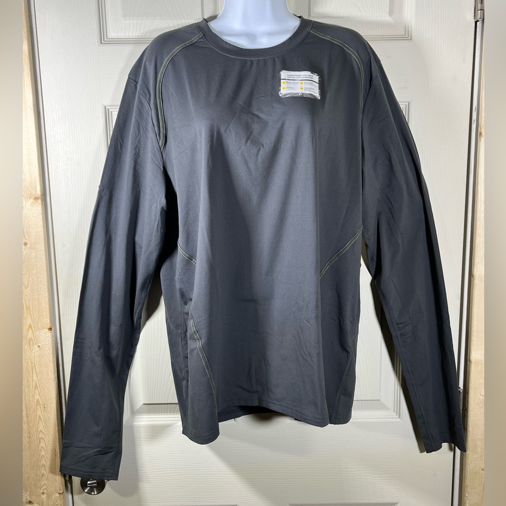 Men's Charcoal Long Sleeve‎ BRP Performance Shirt